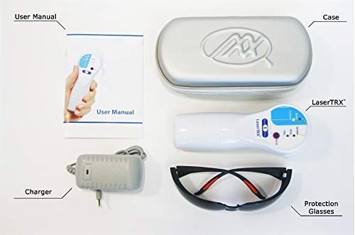 LaserTRX Red Light Therapy Device – Cold Laser Therapy Home Use Kit -New Technology Combining Low-Level Laser Therapy (LLLT), Red Light, Infrared & Static Magnetic Field - Back, Neck, Knee Pain Relief