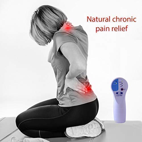 LaserTRX Red Light Therapy Device – Cold Laser Therapy Home Use Kit -New Technology Combining Low-Level Laser Therapy (LLLT), Red Light, Infrared & Static Magnetic Field - Back, Neck, Knee Pain Relief