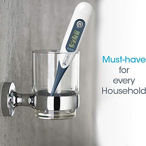 Best Digital Medical Thermometer (Baby and Adult Termometro), Accurate and Fast Readings - Oral and Rectal Thermometer for Children Babies - DT-R1221AWG with Fever Indicator - 2019 High Quality