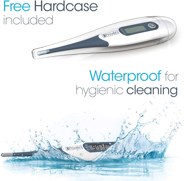 Best Digital Medical Thermometer (Baby and Adult Termometro), Accurate and Fast Readings - Oral and Rectal Thermometer for Children Babies - DT-R1221AWG with Fever Indicator - 2019 High Quality