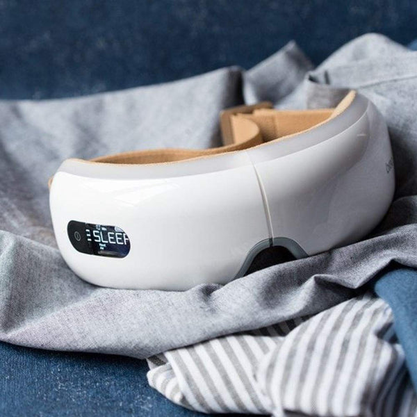 Breo iSee4 Electric Portable Eye Massager with Heating Air Pressure Music Vibration, Shiatsu Massager for Dry Eye Eyestrain Fatigue Relief