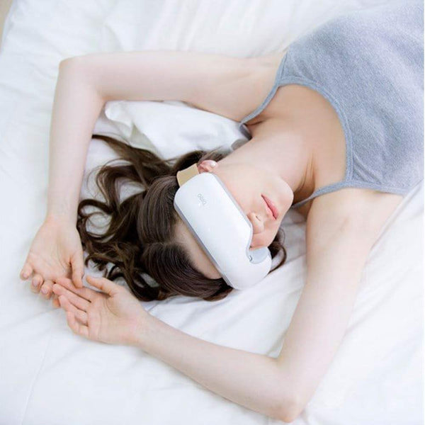 Breo iSee4 Electric Portable Eye Massager with Heating Air Pressure Music Vibration, Shiatsu Massager for Dry Eye Eyestrain Fatigue Relief