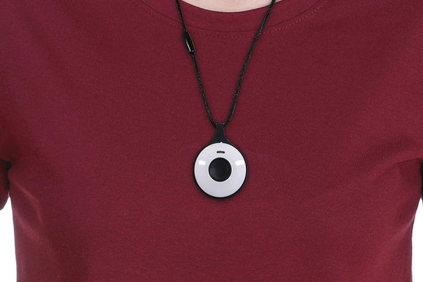 Home Guardian Medical Alert System by Medical Guardian™, No Landline Required, 24/7 Emergency Monitoring Service, 600-Feet Range of Protection (1 Month Free + Extra Spouse Button)