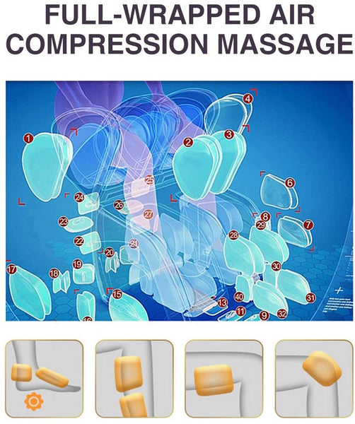 Kleasant 3D Leg & Foot Massager, Shiatsu Massage Machine with Foot Roller and Heat Personal Health Care