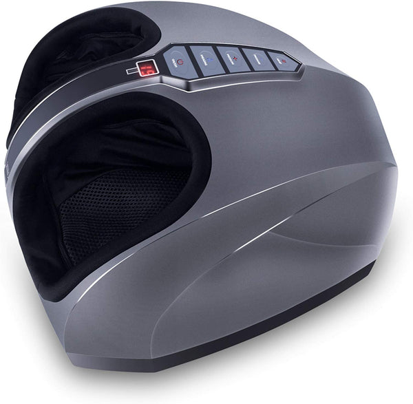 Miko Shiatsu Foot Massager With Deep-Kneading, Multi-Level Settings, And Switchable Heat Charcoal Grey