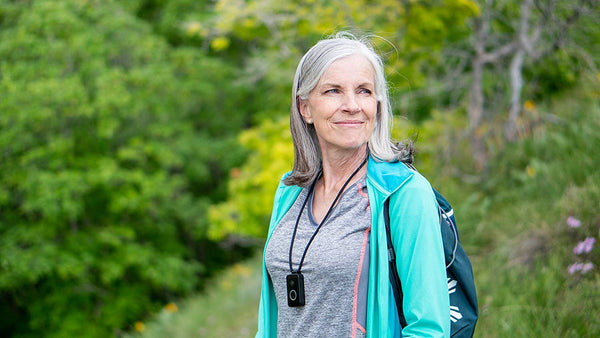 On-The-Go Medical Alert System by Medical Guardian™, 4G LTE Mobile Medical Alert Pendant with 2-Way Voice Communication (1 Month Free with Purchase)