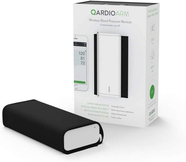 QardioArm Smart Blood Pressure Monitor: Wireless, Medically Accurate Digital Upper Arm Cuff. Fee App for iOS, Android, Kindle, Apple and Samsung Health. FSA-eligible.