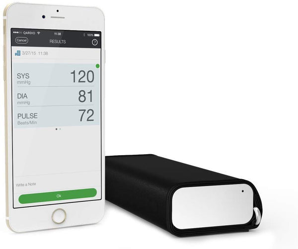 QardioArm Smart Blood Pressure Monitor: Wireless, Medically Accurate Digital Upper Arm Cuff. Fee App for iOS, Android, Kindle, Apple and Samsung Health. FSA-eligible.