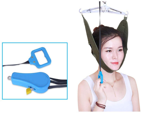 WLIXZ Medical Cervical Traction Device,Neck Correction Stretching Frame, Cervical Treatment Instrument