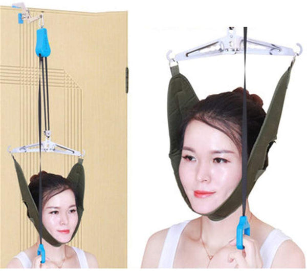WLIXZ Medical Cervical Traction Device,Neck Correction Stretching Frame, Cervical Treatment Instrument
