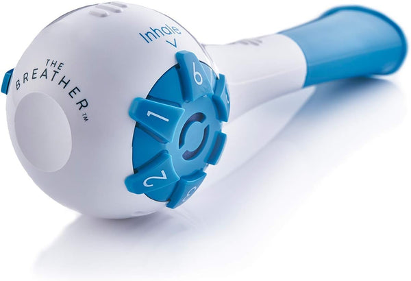 The Breather - Respiratory Muscle Trainer for Lung Strength & Breathing Control