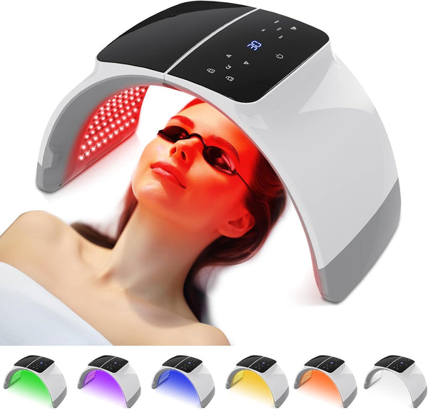 Mhpoycd LED Red Light Therapy Panel for Face - Anti-Aging Skin Rejuvenation Device