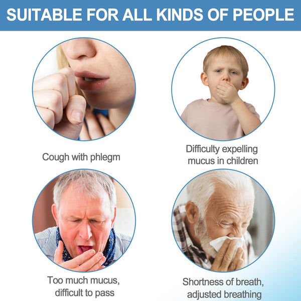 Willnice Lung Exerciser Breathing Trainer - Stainless Steel Respiratory Therapy Device for Better Breathing