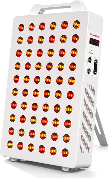BONTANNY Red Light Therapy Panel - Dual Wavelength 660nm & 850nm Infrared Clinical Device