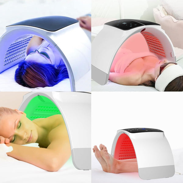 Mhpoycd LED Red Light Therapy Panel for Face - Anti-Aging Skin Rejuvenation Device