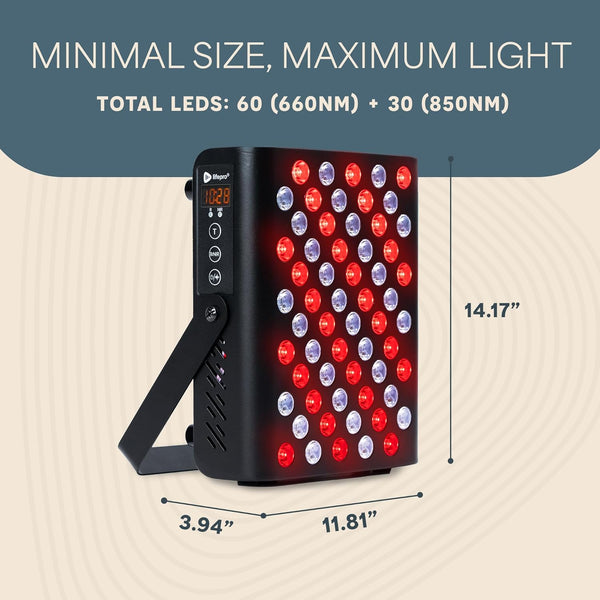 LifePro Infrared Light Therapy Device - Full Body Red Light Panel for Pain Relief & Recovery