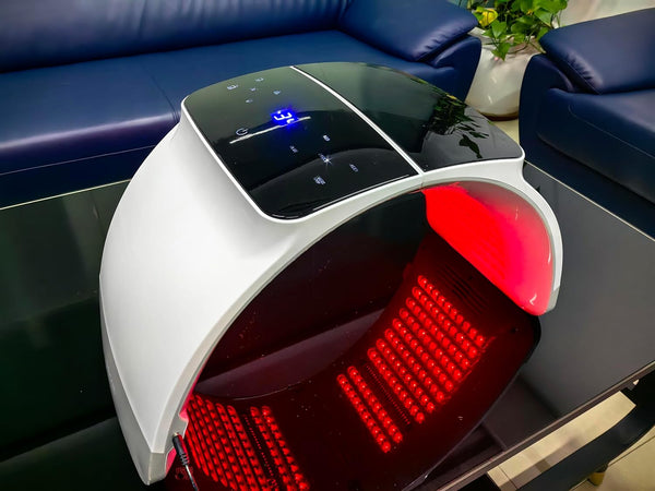 Mhpoycd LED Red Light Therapy Panel for Face - Anti-Aging Skin Rejuvenation Device