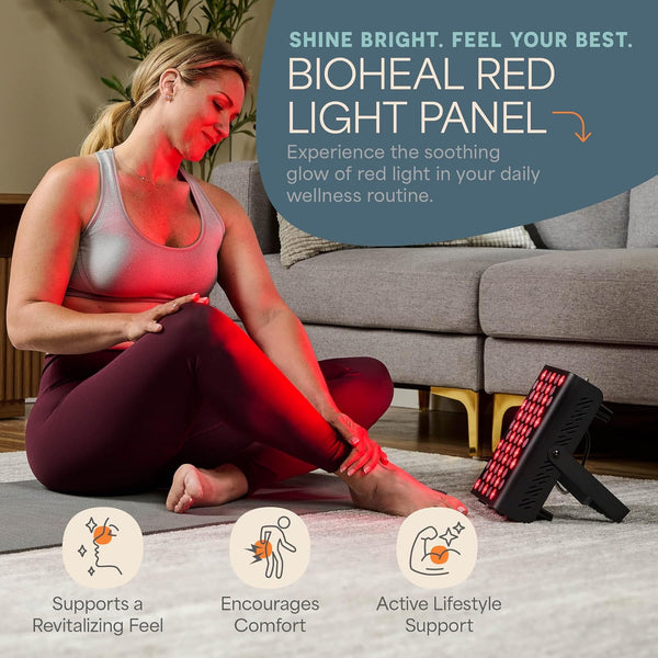 LifePro Infrared Light Therapy Device - Full Body Red Light Panel for Pain Relief & Recovery