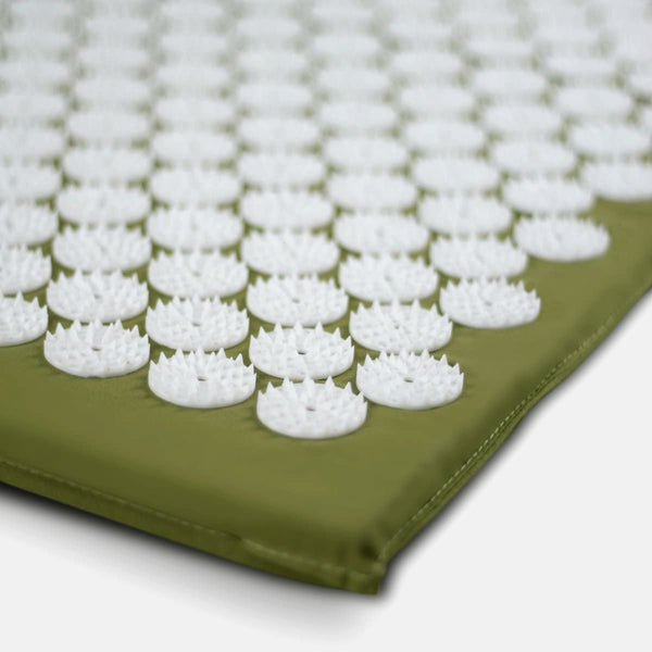 Bed of Nails, Green Original Acupressure Mat for Back/Body Pain Treatment, Relaxation, Mindfulness