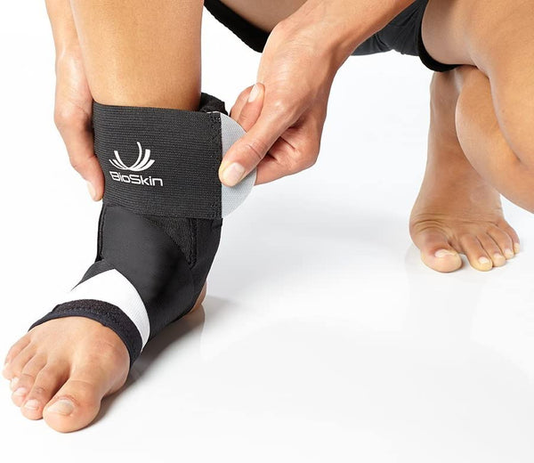 BioSkin Trilok Ankle Brace - Foot and Ankle Support for Ankle Sprains, Plantar Fasciitis (Medium)