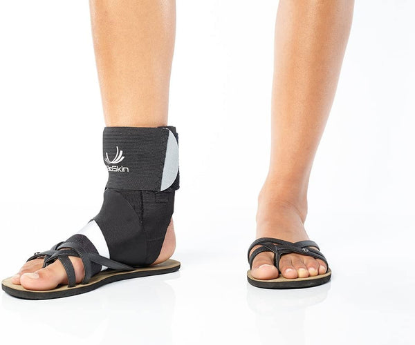 BioSkin Trilok Ankle Brace - Foot and Ankle Support for Ankle Sprains, Plantar Fasciitis (Medium)