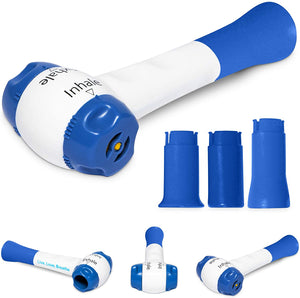 Live, Love, Breathe - USA Made Lung Exerciser Inspiratory, Expiratory Intercostal and Diaphragm Muscle Trainer, Lung Strengthener and Trainer for Children and Adults