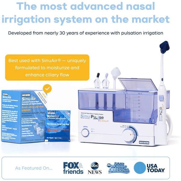 SinuPulse Elite Advanced Nasal Sinus Irrigation System