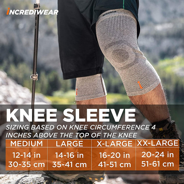 Incrediwear Knee Sleeve – Knee Brace for Joint Pain Relief & Swelling, Knee Support