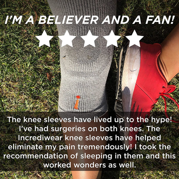 Incrediwear Knee Sleeve – Knee Brace for Joint Pain Relief & Swelling, Knee Support