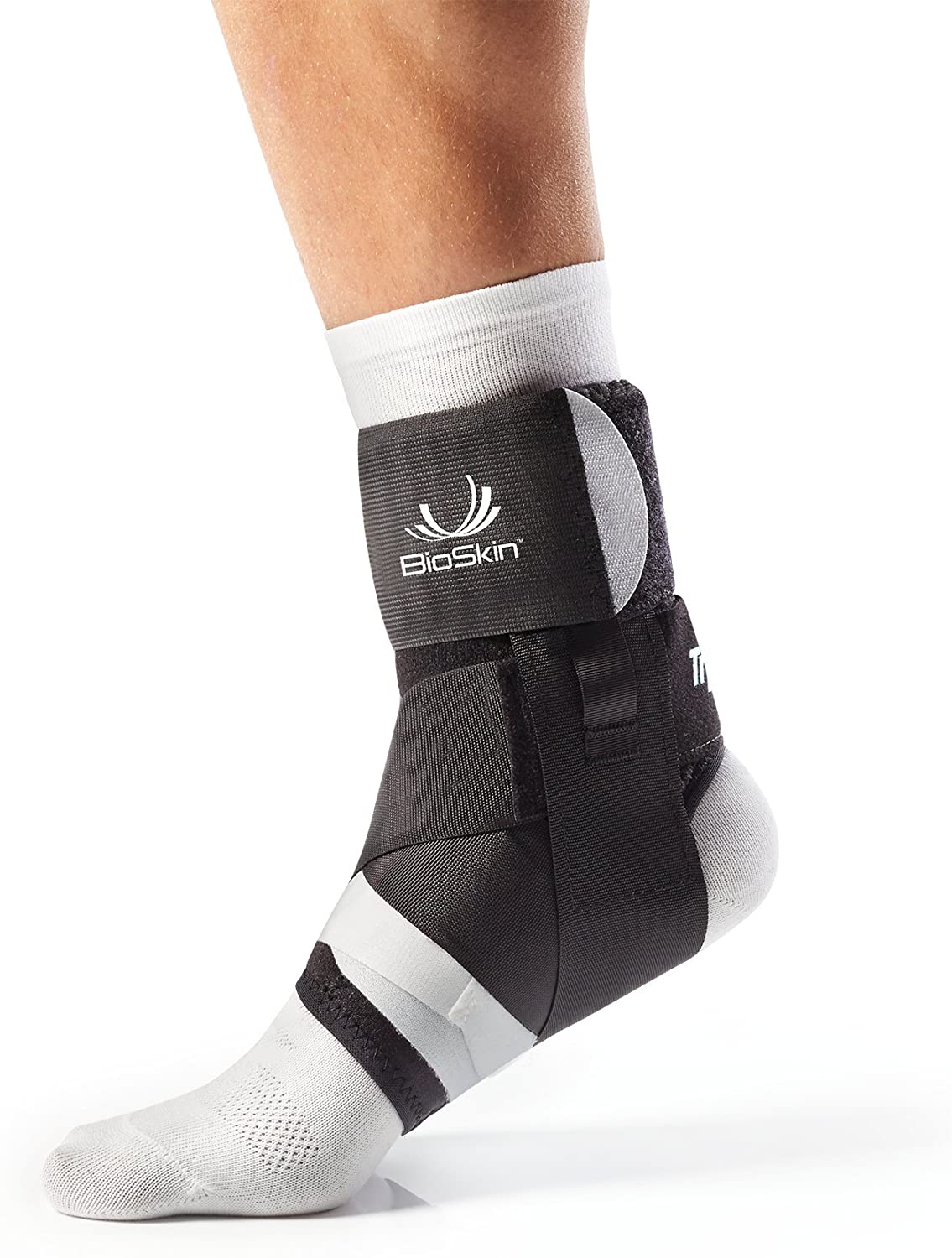 BioSkin Trilok Ankle Brace - Foot and Ankle Support for Ankle Sprains, Plantar Fasciitis (Medium)