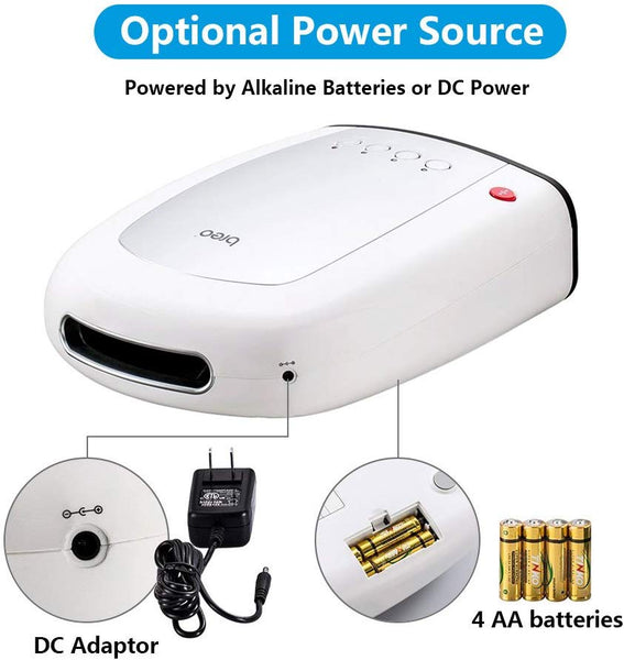 Breo iPalm520s Electric Acupressure Hand Palm Massager with Air Pressure and Heat Compression for Fingers Coldness Strain and Numbness Relief (Basic Version)