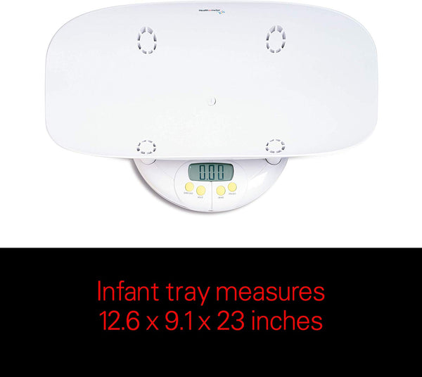 Health o meter Grow with Me 2-in-1 Baby to Toddler Scale with Growth Chart Book