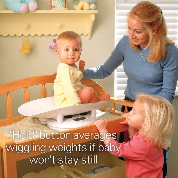 Health o meter Grow with Me 2-in-1 Baby to Toddler Scale with Growth Chart Book