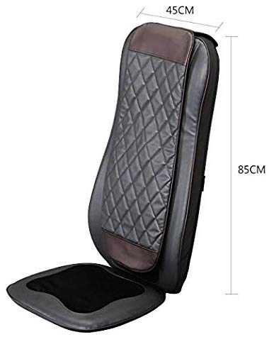 Kleasant Back & Neck Shiatsu Massage Cushion with Heat - Kneading Massage Chair Pad with Rolling, Kneading & Vibration Function for Home and Office Seat Use