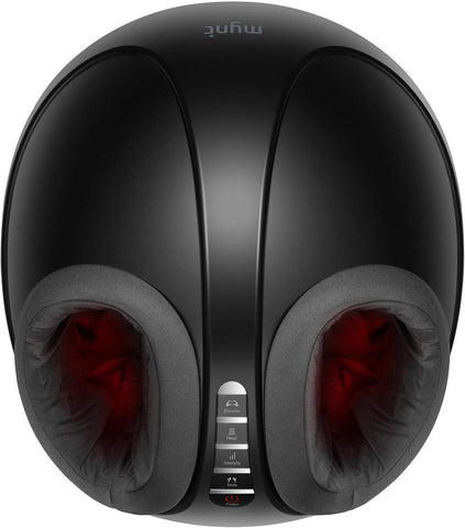 Mynt Shiatsu Foot Massager with Deep-Kneading, Built-in Heat Function, Customizable Air Pressure and Full Foot Coverage from Ankle to Toe