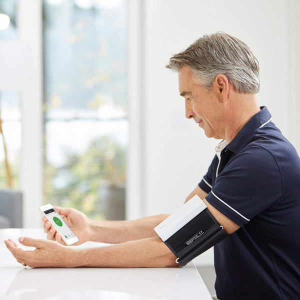 QardioArm Smart Blood Pressure Monitor: Wireless, Medically Accurate Digital Upper Arm Cuff. Fee App for iOS, Android, Kindle, Apple and Samsung Health. FSA-eligible.
