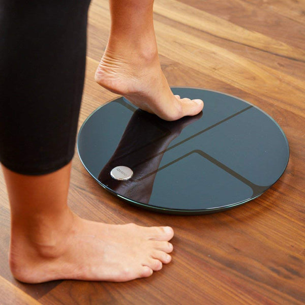 QardioBase2 WiFi Smart Scale and Body Analyzer: monitor weight, BMI and body composition, easily store, track and share data. Free app for iOS, Android, Kindle. Works with Apple Health.