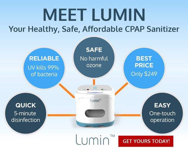 3B Lumin CPAP Cleaner - Ozone Free UV CPAP Mask and Accessory Sanitizer and Disinfectant